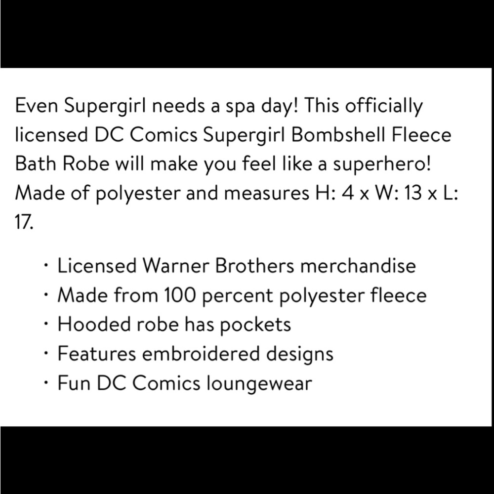 DC Comics Woman Robe - One Size - Picture 11 of 15